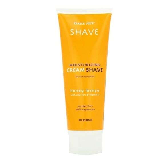 Trader Joe's Moisturizing Cream Shave Honey Mango w/ Aloe Vera & Vitamin E - Picture 1 of 8